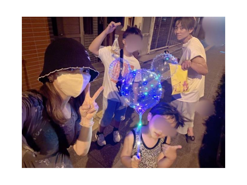 第5子妊娠中の辻希美、家族4人でパシャリ！七夕祭り満喫SHOT公開「楽しんで来ました」