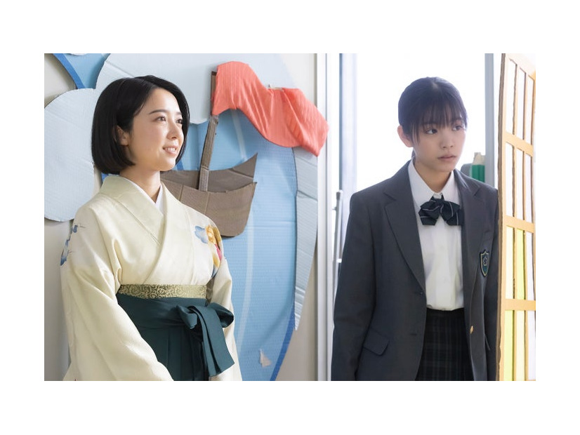上白石萌音、當真あみ「ちはやふる−めぐり−」第1話（C）日本テレビ