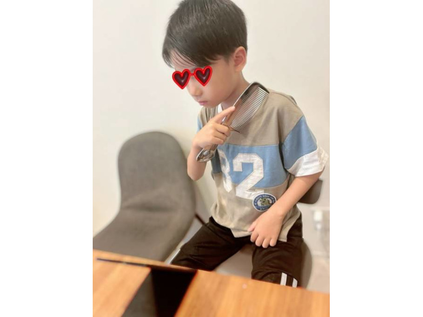 保田圭、目指すは目黒蓮！？7歳息子のほっこりSHOTを公開「あんな風に かっこよくなれるといいね」
