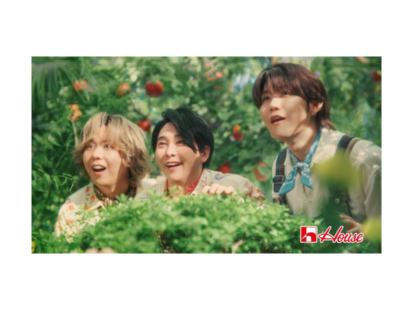 Mrs. GREEN APPLE／新テレビCM「不思議なカレーパーティー・夏」篇より（提供写真）