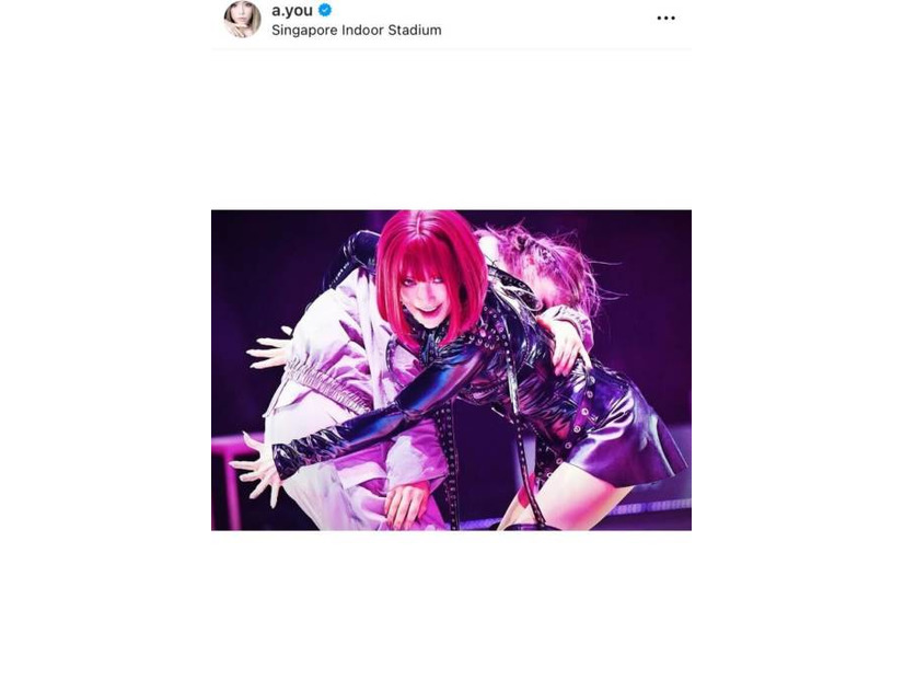 「ビジュが最高」浜崎あゆみ、ボンテージ風衣装を着こなした迫力ステージSHOTに反響「痺れます」