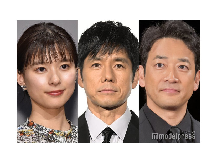 （左から）芳根京子、西島秀俊、迫田孝也（C）モデルプレス