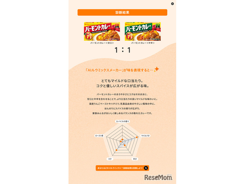 診断結果画面1