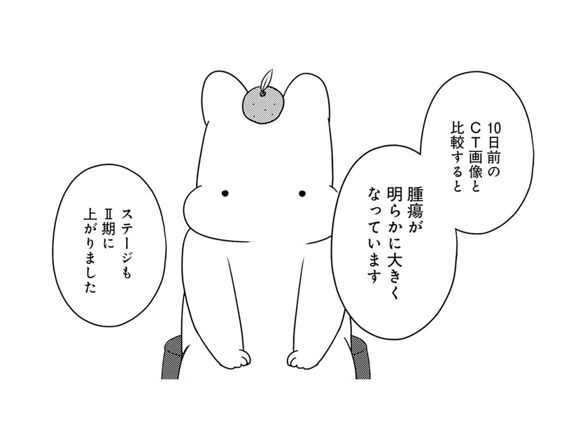 予想よりもがんの進行が早い…CT検査から10日後、腫瘍が大きくなり「ステージ期」に上がっていた【ママ５年目でがんなんて 手に入れた卵子と失った味覚 #６】