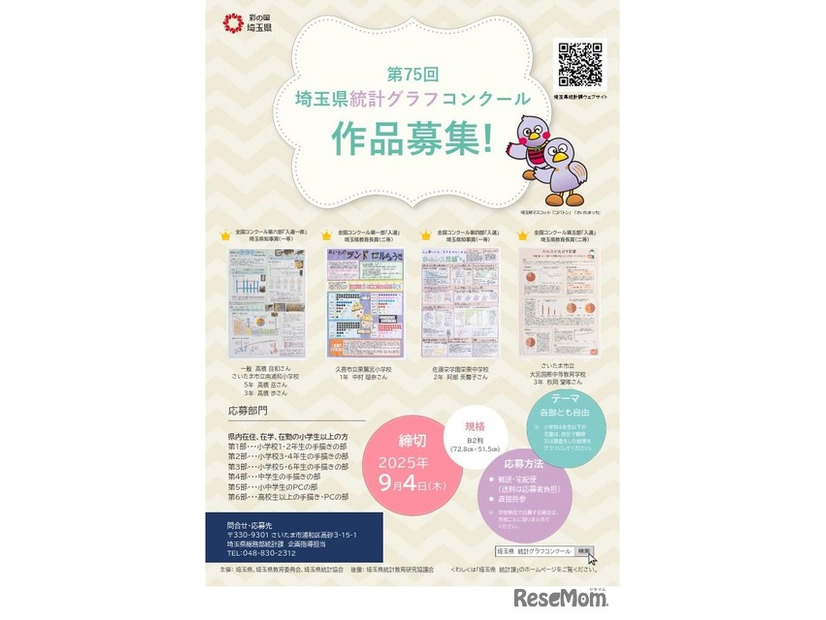第75回埼玉県統計グラフコンクール