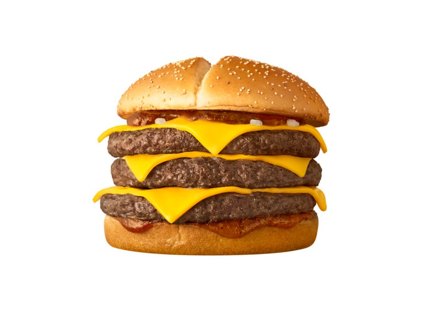 炙り醤油風 トリプル肉厚ビーフ／提供画像