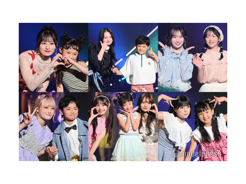 （上段左から）⽴花琴未、⽥中芳羽さん、桐原美⽉、和知冬真さん、⼩川奈々⼦、野崎夢さん（下段左から）宮野静、高橋琥珀さん、村川緋杏、円⾕安那さん、南なつ、福⼭梨乃、橘内葵さん（C）モデルプレス