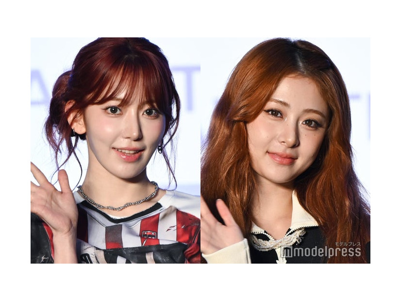 SAKURA（サクラ）、HUH YUNJIN（ホ・ユンジン）（C）モデルプレス