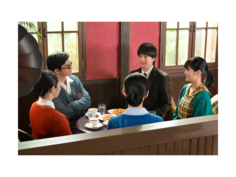 今田美桜、北村匠海、高橋文哉、原菜乃華、河合優実「あんぱん」第93話（C）NHK