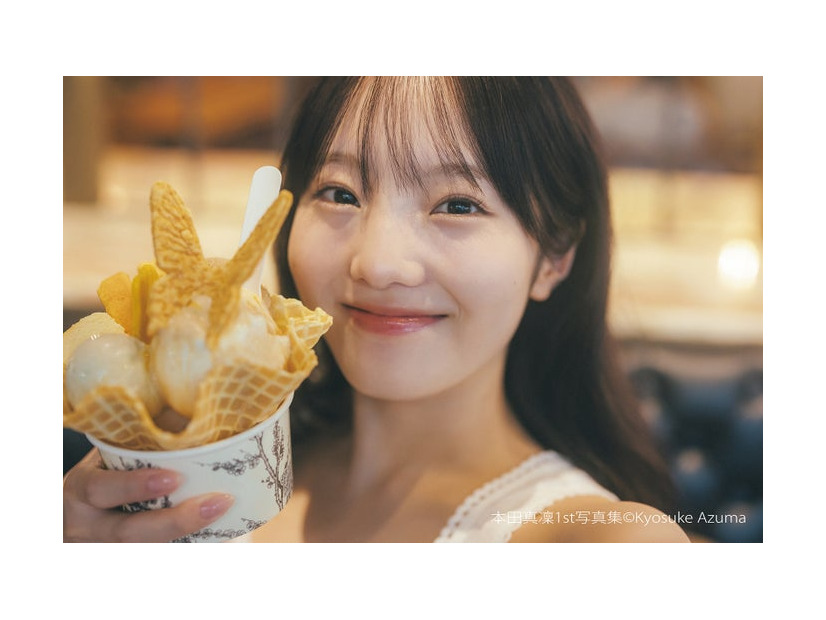 本田真凜1st写真集より（画像提供：講談社）