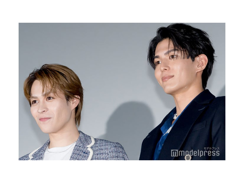 ドラマ「Love Sea 〜愛の居場所〜」完成披露上映イベントに出席した西銘駿、国上将大（C）モデルプレス