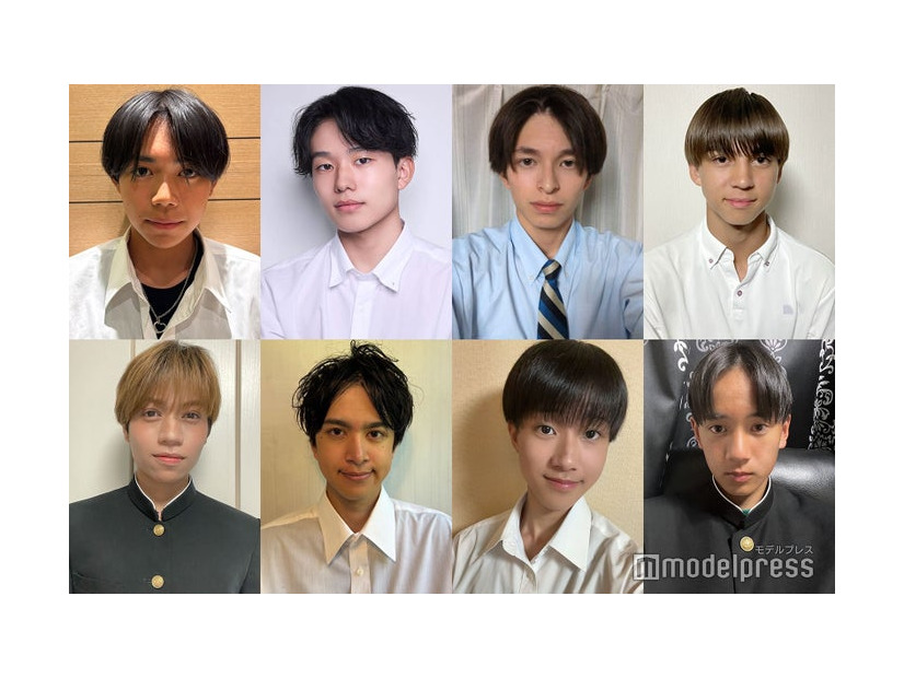 「男子高生ミスターコン2025」中国・四国エリア候補者（一部）