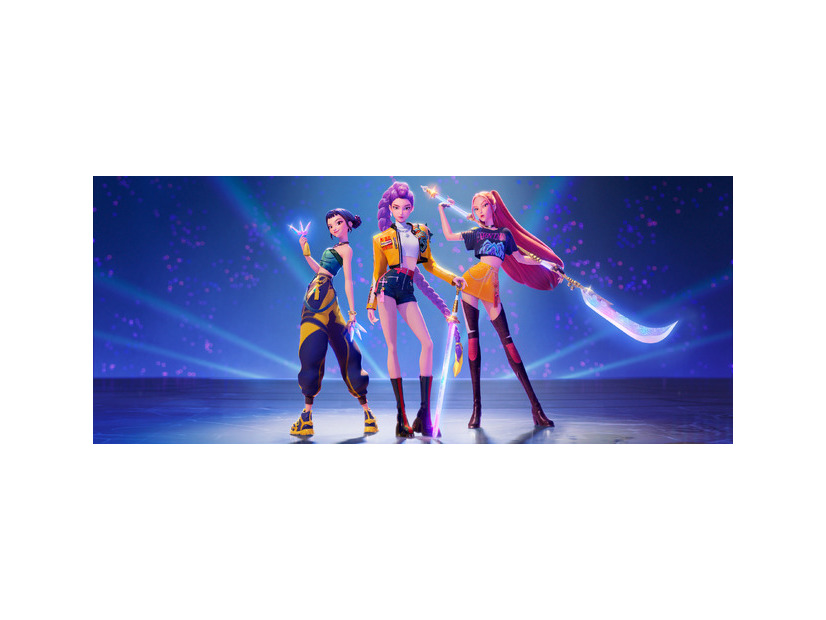Netflix映画『K-POPガールズ！デーモン・ハンターズ』独占配信中