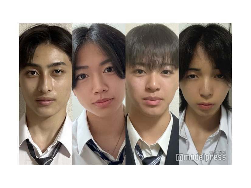 「男子高生ミスターコン2025」関東エリア暫定上位4人