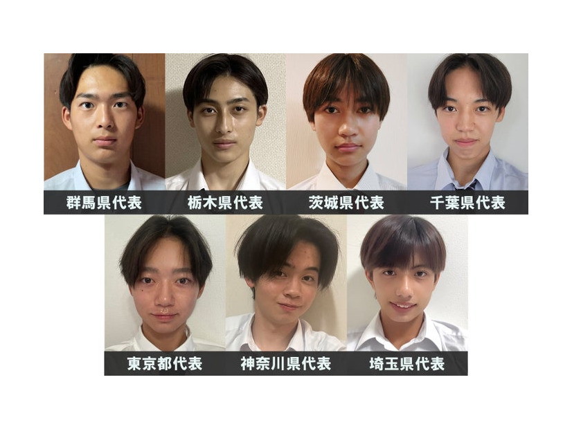 「男子高生ミスターコン2025」関東エリアの代表者