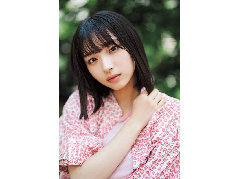「B.L.T.2025年10月号」ローソンエンタテインメント購入特典ポストカード【大野愛実 （日向坂46）】（提供写真）