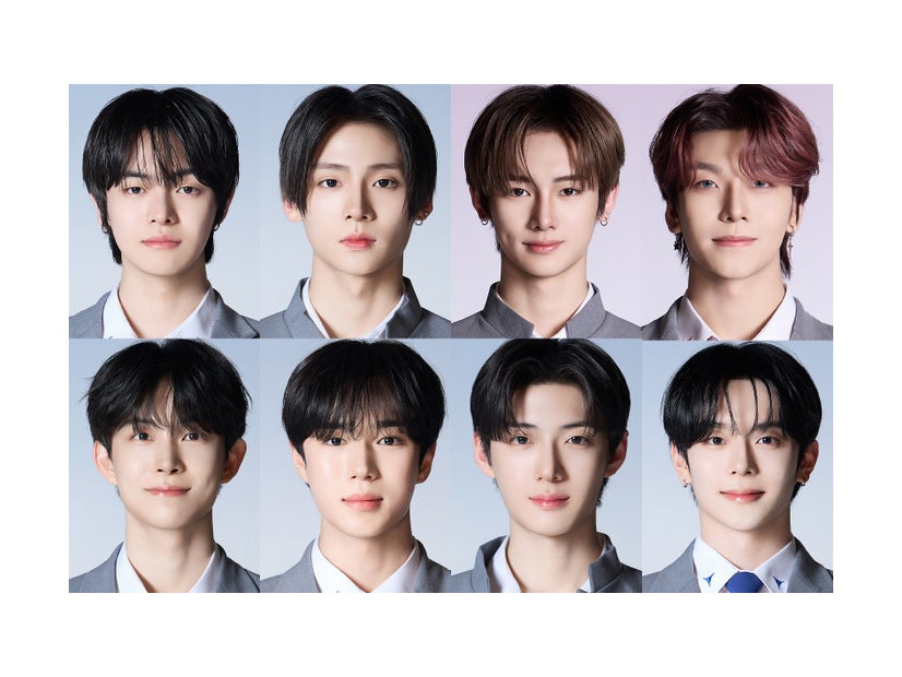 （上段左から）イ・リオ、イ・サンウォン、ジョウアンシン、ホー・シンロン（下段左から）キム・ゴンウ、キム・ジュンソ、チョン・サンヒョン、ユ・カンミン（C）CJ ENM. All Rights Reserved.