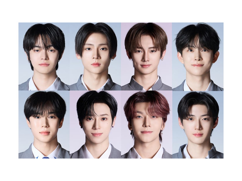 （上段左から）イ・リオ、イ・サンウォン、ジョウアンシン、キム・ゴンウ（下段左から）キム・ジュンソ、ジャンジアハオ、ホー・シンロン、チョン・サンヒョン（C）CJ ENM. All Rights Reserved.
