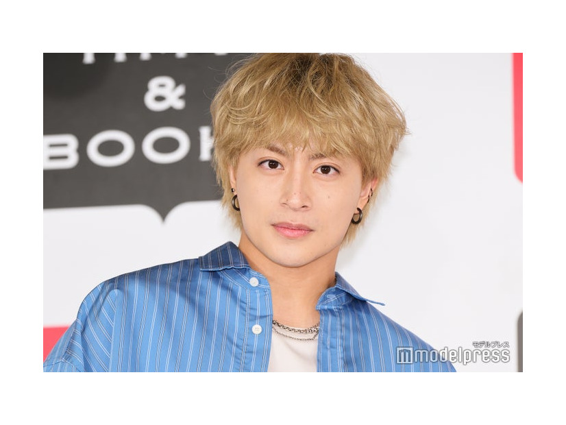 「白濱亜嵐 2nd 写真集 Hallelujah!!」発売記念プレス取材会に出席した白濱亜嵐（C）モデルプレス