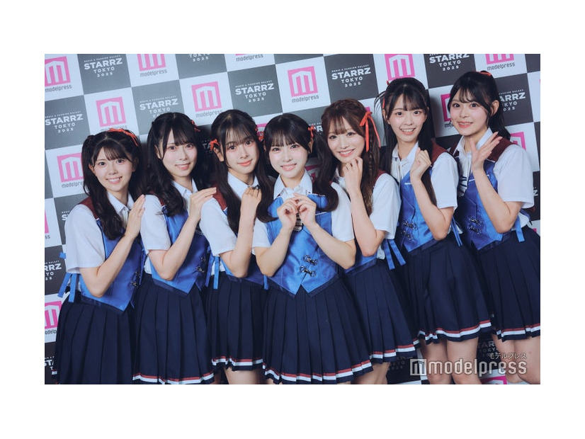 NMB48／坂下真心、龍本弥生、青原優花、芳賀礼、坂田心咲、板垣心和、桜田彩叶（C）モデルプレス