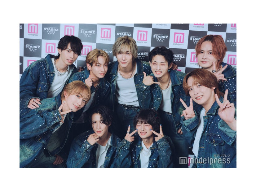 UNiFY／（左上から時計回り）RAY、石沢瑠架、福井巴也、宝、新美直己、富園力也、石橋弘毅、中川将平、雨宮大晟（C）モデルプレス