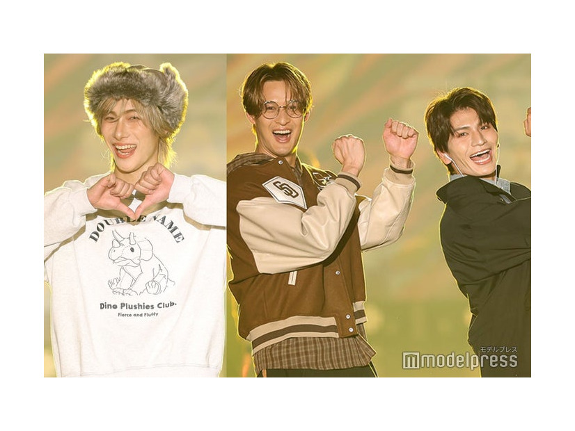 福井巴也、渡辺真、鈴木渉（C）モデルプレス