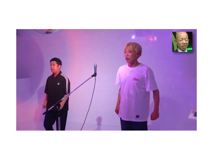 井口浩之、お見送り芸人しんいち（C）DMM TV