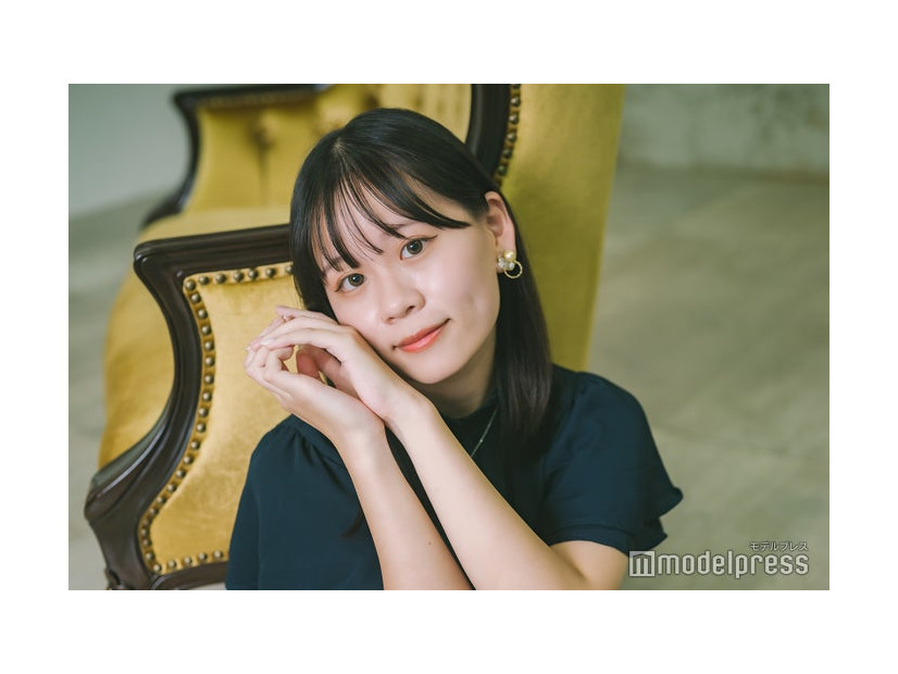 モデルプレスのインタビューに応じた園堂香莉さん（C）モデルプレス