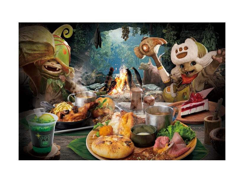 モンスターハンターワイルズ ～モリバーの宴～／画像提供：ユニバーサル・スタジオ・ジャパン