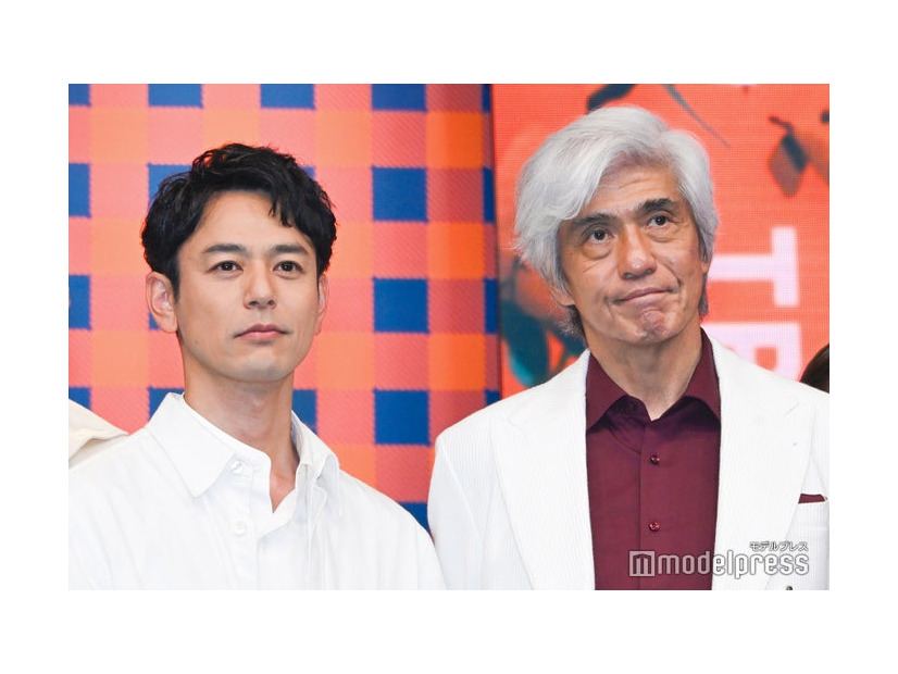 「TBS DRAMA COLLECTION 2025 Autumn！」に出席した妻夫木聡、佐藤浩市（C）モデルプレス