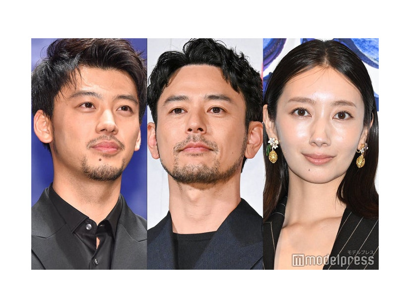 竹内涼真、妻夫木聡、波瑠（C）モデルプレス