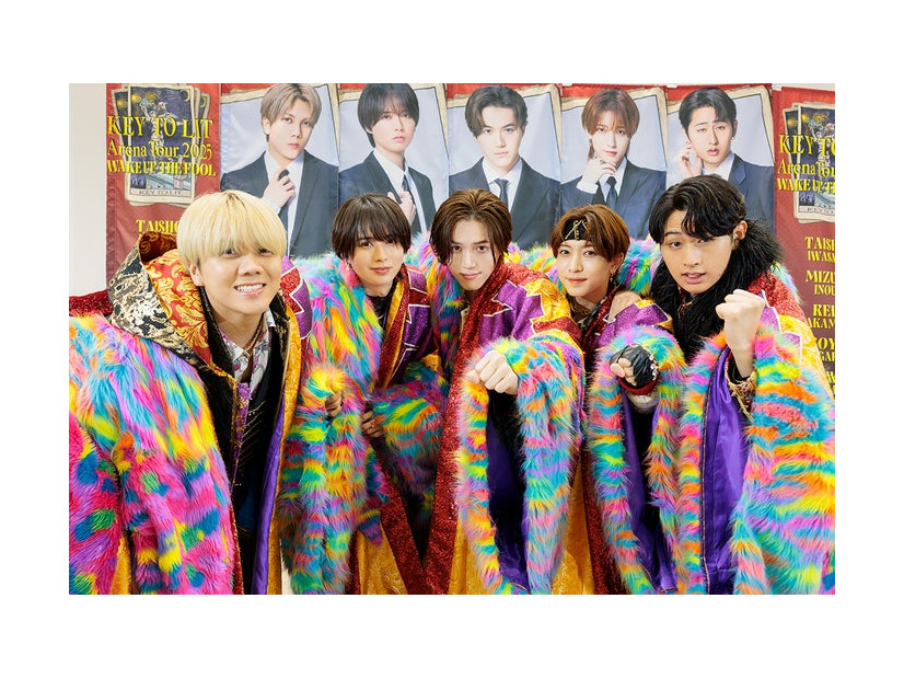 KEY TO LIT／佐々木大光、井上瑞稀、岩崎大昇、中村嶺亜、猪狩蒼弥（提供写真）