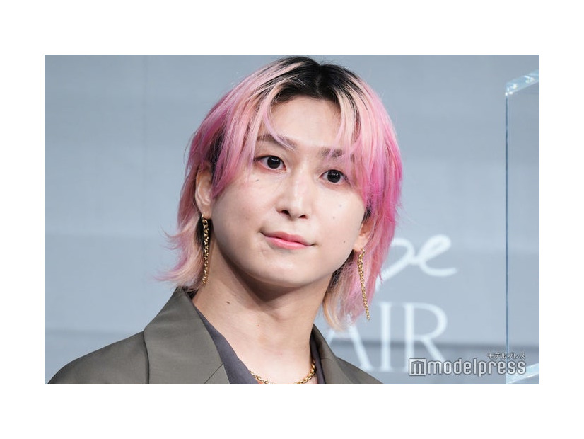 <&be HAIR>新商品・新CM発表会に出席した佐久間大介（C）モデルプレス