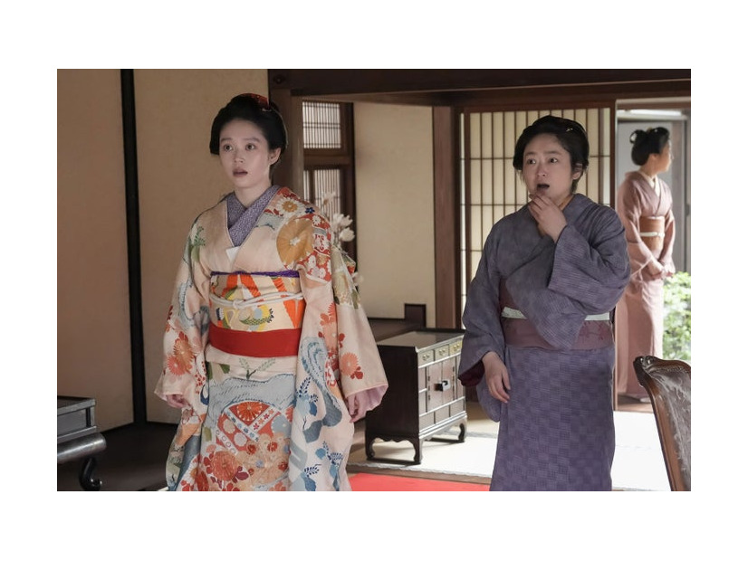 高石あかり、池脇千鶴「ばけばけ」第9話（C）NHK