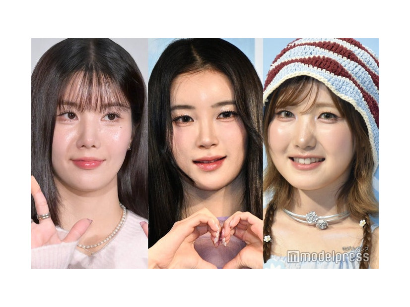 クォン・ウンビ、MIU（櫻井美羽）、HITOMI（本田仁美）（C）モデルプレス