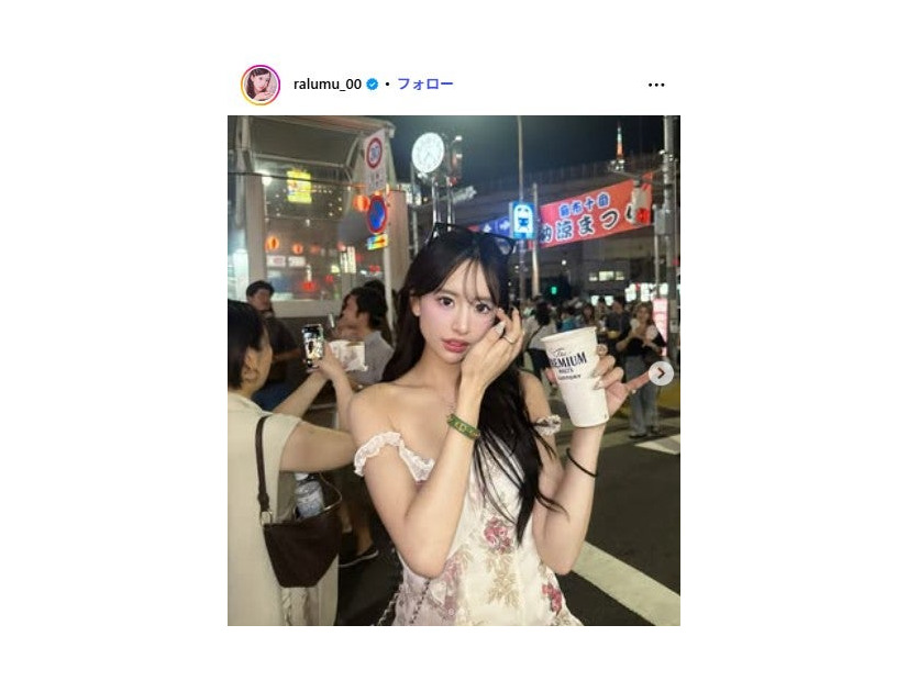 藤川らるむ Instagramより