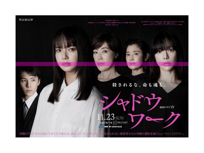 「シャドウワーク」メインビジュアル（C）佐野広実／講談社（C）2025 WOWOW