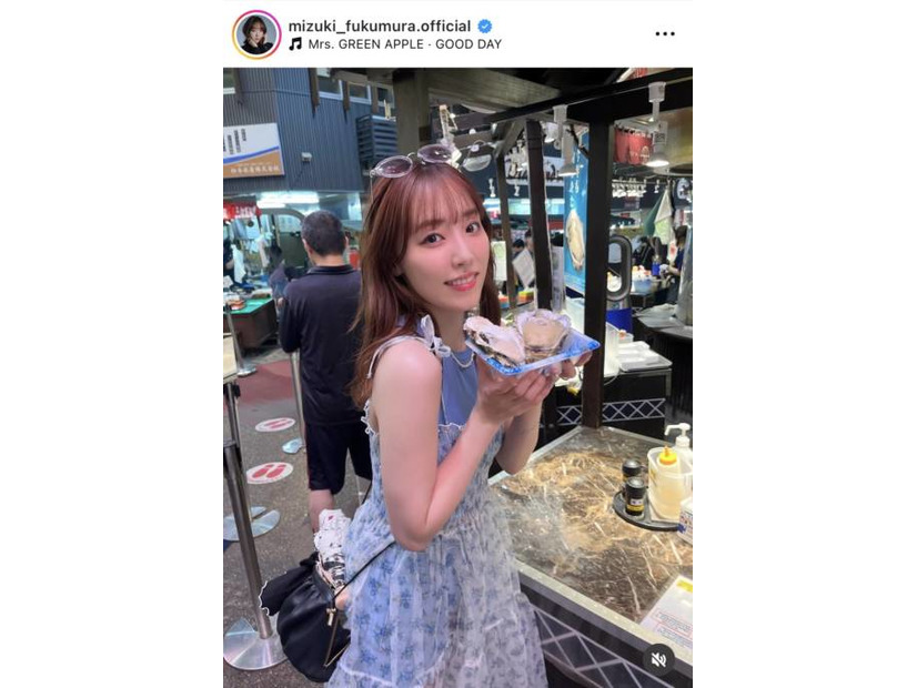 譜久村聖、ほっそり美脚がチラリ！母との金沢旅の思い出SHOTに反響「お嬢様の優雅な休日」「どこにいてもお美しい」