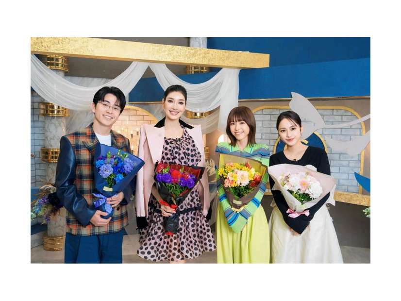 藤森慎吾、アンミカ、若槻千夏、平祐奈（C）AbemaTV, Inc.