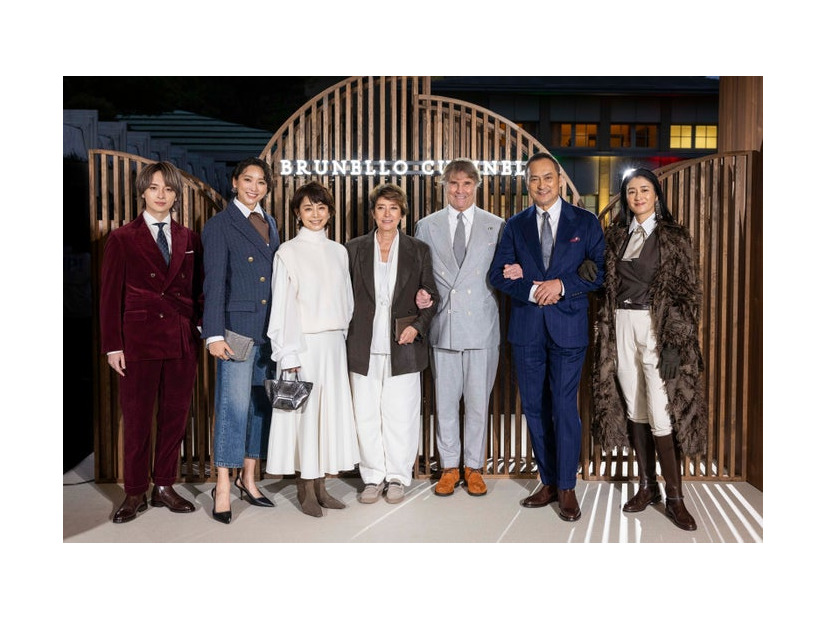 「ブルネロ・クチネリ来⽇記念レセプション」（C）Brunello Cucinelli