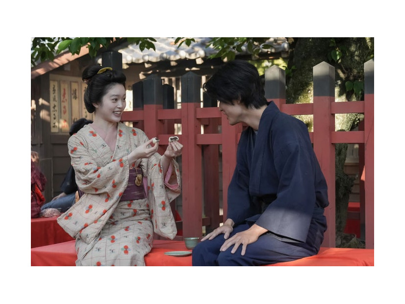 高石あかり、寛一郎「ばけばけ」第19話（C）NHK
