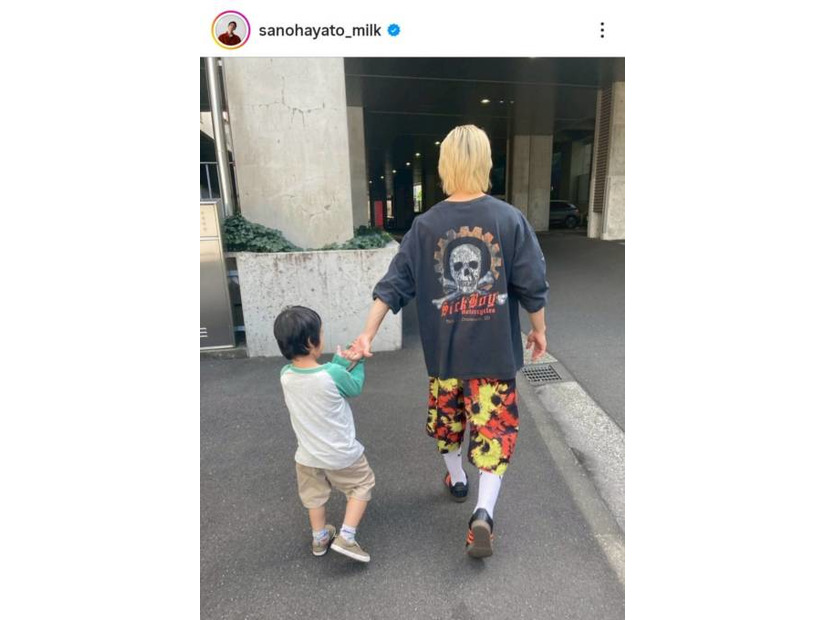 佐野勇斗、まるで本当の親子？ドラマ共演子役との仲良しSHOTに「尊い」「みてるだけで幸せ」の声