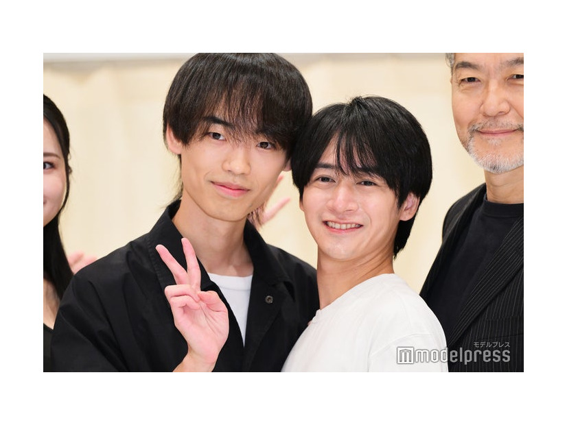 「THE GIFT」稽古場取材に出席した中村浩大、藤井直樹（C）モデルプレス