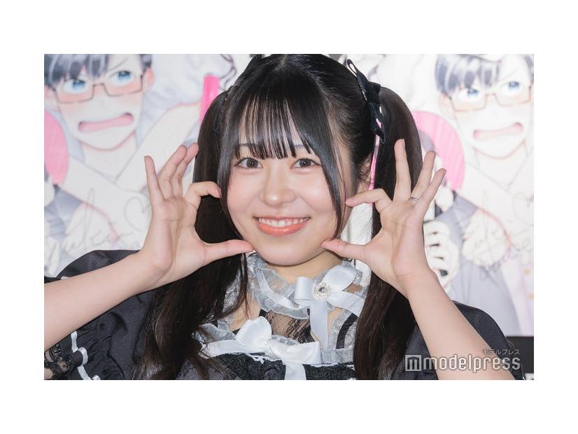 「推しが妻になりました」発売記念イベント囲み取材に応じた幸巴（C）モデルプレス