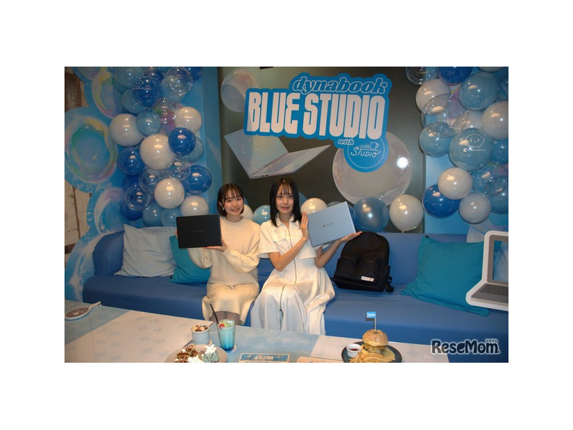 フォトスポット「BLUE STUDIOルーム」
