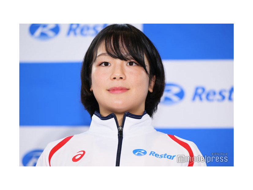 入社内定記者発表会に出席した藤波朱理（C）モデルプレス