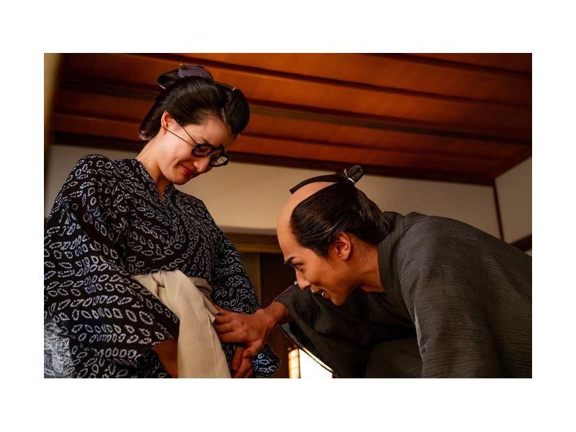 橋本愛、横浜流星「べらぼう～蔦重栄華乃夢噺～」第42話（C）NHK