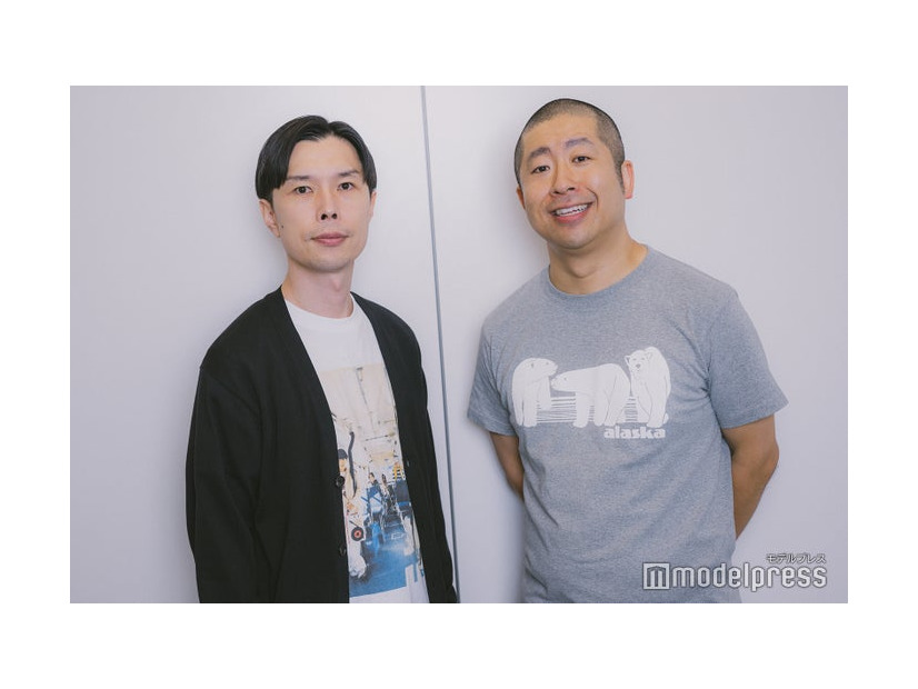 モデルプレスのインタビューに応じたハライチ（岩井勇気・澤部佑）／（C）モデルプレス
