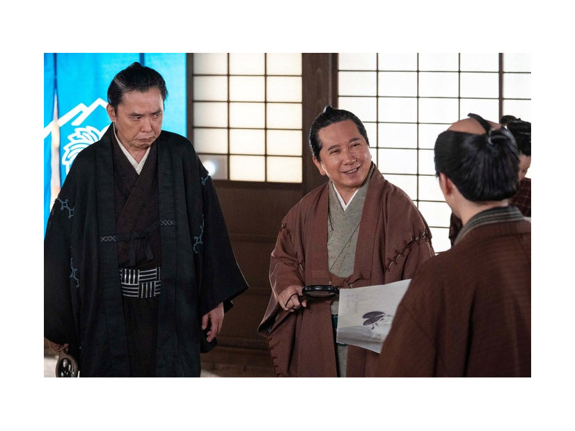 太田光、田中裕二「べらぼう～蔦重栄華乃夢噺～」第42話（C）NHK