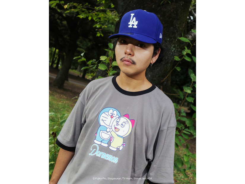 [DORAEMON DORAMI RINGER TEE] S-XXL/¥5,500-(IN TAX)